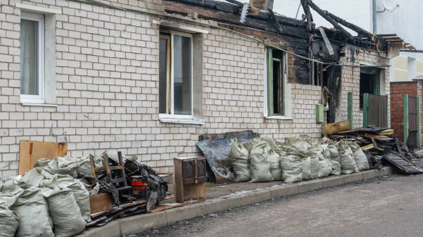 Professional Emergency Fire Cleanup technician working in Maitland, FL
